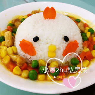咖喱鸡饭