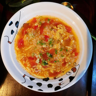 番茄鸡蛋泡饭