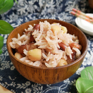 花豆莲子米饭