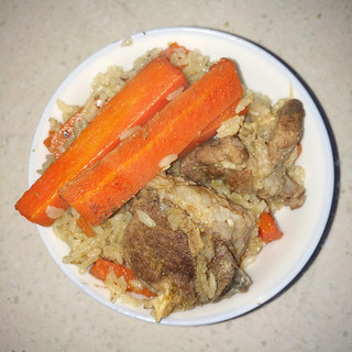 新疆羊肉抓饭