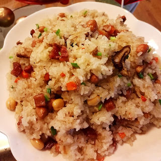 简易版八宝炒饭