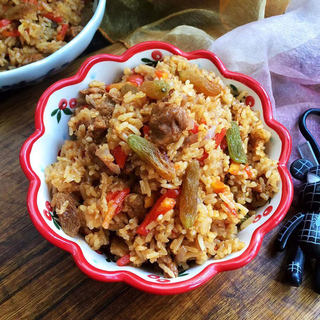 羊肉手抓饭