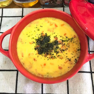 蔬菜蒸蛋饭