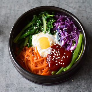 石锅拌糙米藜麦饭