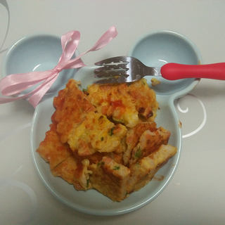 米饭蛋饼