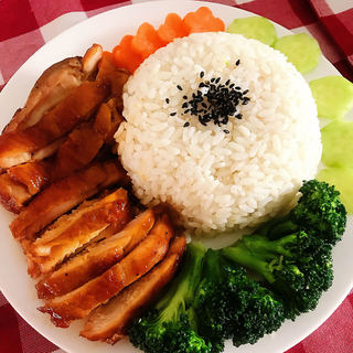 照烧鸡腿饭