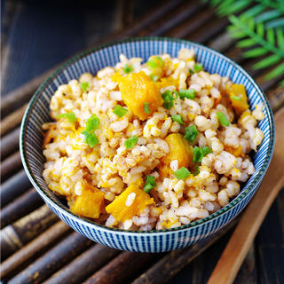 红粳米南瓜饭