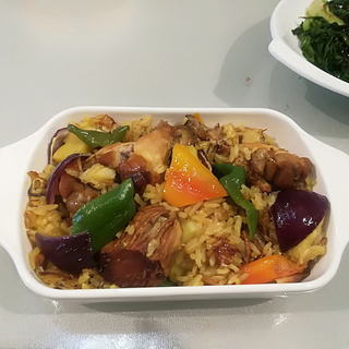 蜂蜜鸡腿咖喱饭