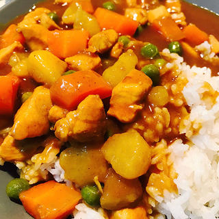 日式咖喱鸡肉饭