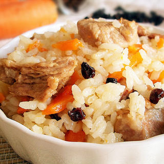 乌兹别克胡萝卜羊肉饭