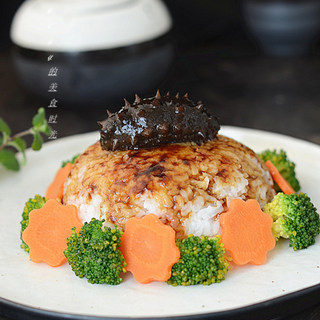鲍汁海参捞饭