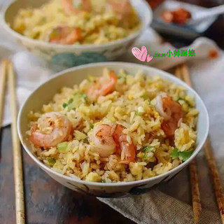 鲜虾蛋炒饭