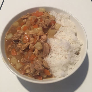 日式鸡肉咖喱饭