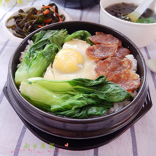 腊肠煲仔饭