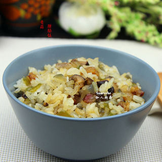 香菇腊肠焖饭
