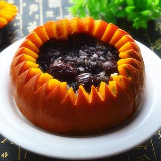 南瓜糯米饭