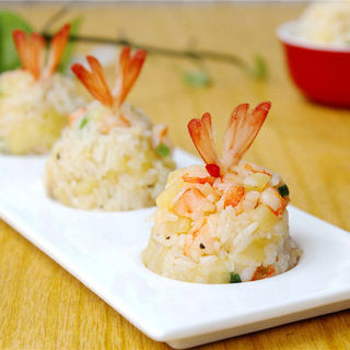 土豆虾仁焖饭