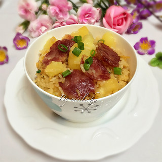腊肠土豆焖饭