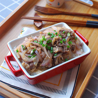微波肥牛饭