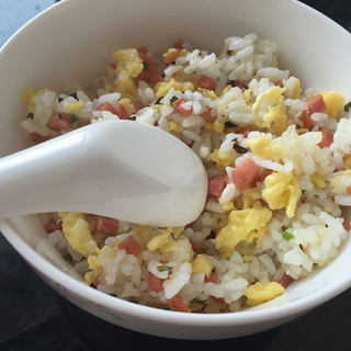 香葱蛋炒饭