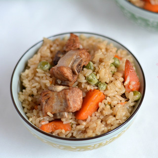 排骨焖饭