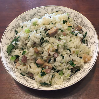 咸肉青菜炒饭