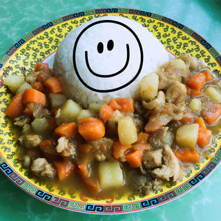鸡肉咖喱饭