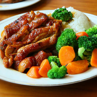照烧鸡腿饭