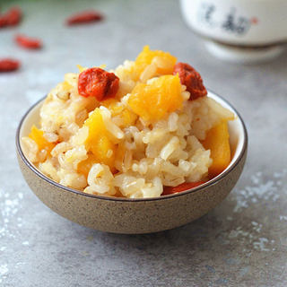 枸杞红薯糙米饭