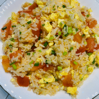 番茄蛋炒饭