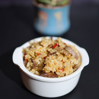 辣炒牛肉饭