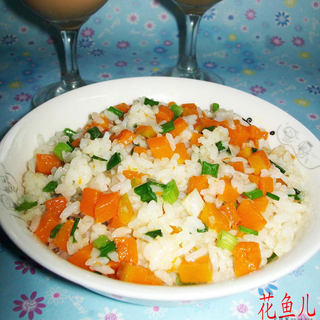 南瓜炒饭