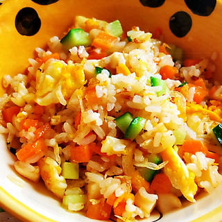 【祥瑞宝宝餐桌】之鱼肠虾皮蛋炒饭