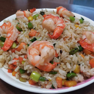 虾仁炒饭