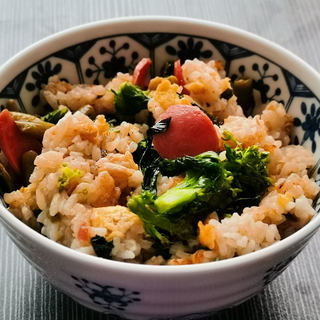 火腿鸡蛋炒饭