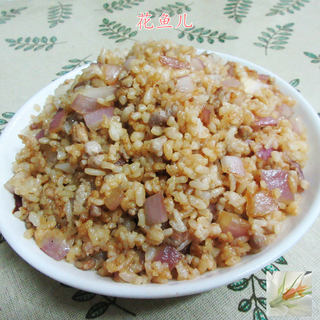 肉末洋葱炒饭