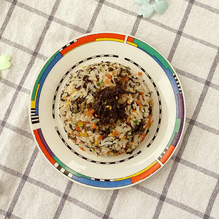 海苔胡萝卜炒饭