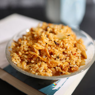 鸡丝泡菜炒饭