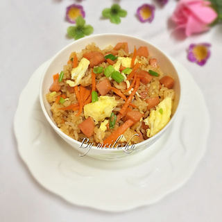 胡萝卜炒饭