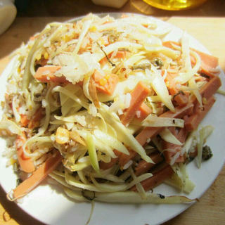高笋火腿炒饭