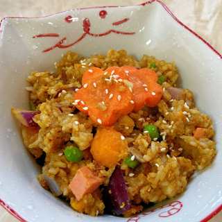 蔬菜咖喱炒饭