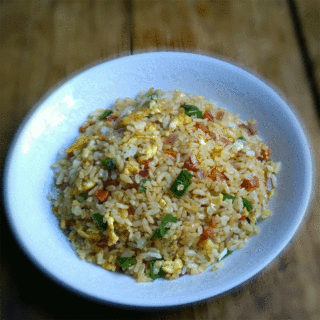 五彩炒饭