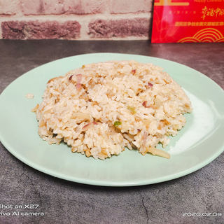 肉末香葱炒饭