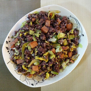 榨菜蛋炒饭