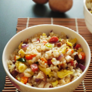 香菇蛋炒饭