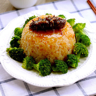 鲍汁海参捞饭