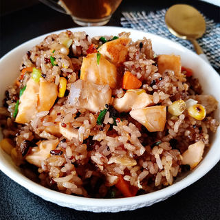 三文鱼炒饭