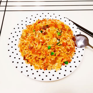 辣菜梗炒饭