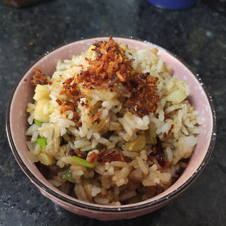 大葱炒饭