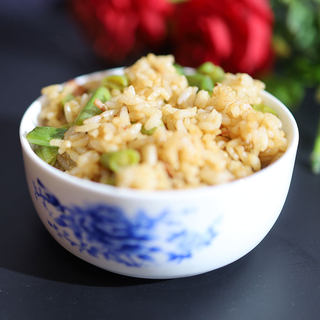 豆角火腿丝炒饭